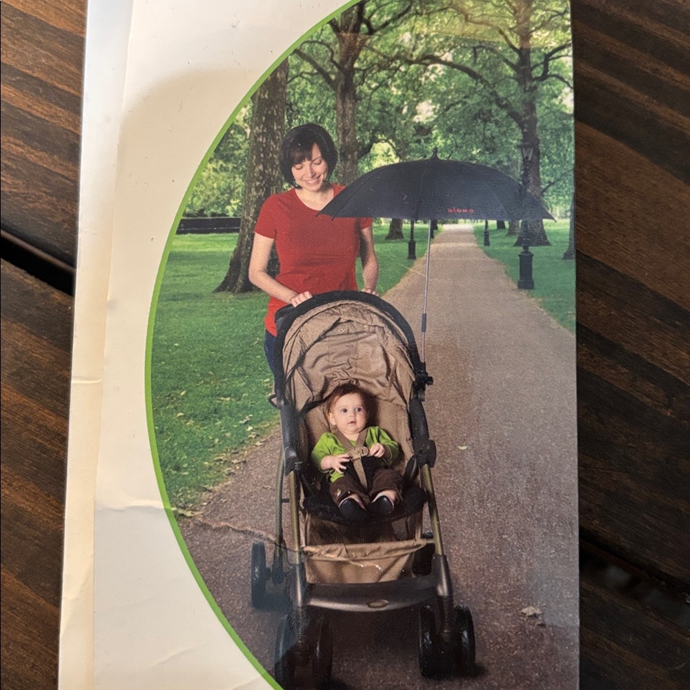Buggy Shade Stroller Umbrella - Black